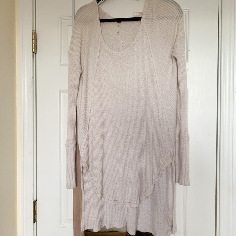 Free People Long Sleeve Flowy Shirt
